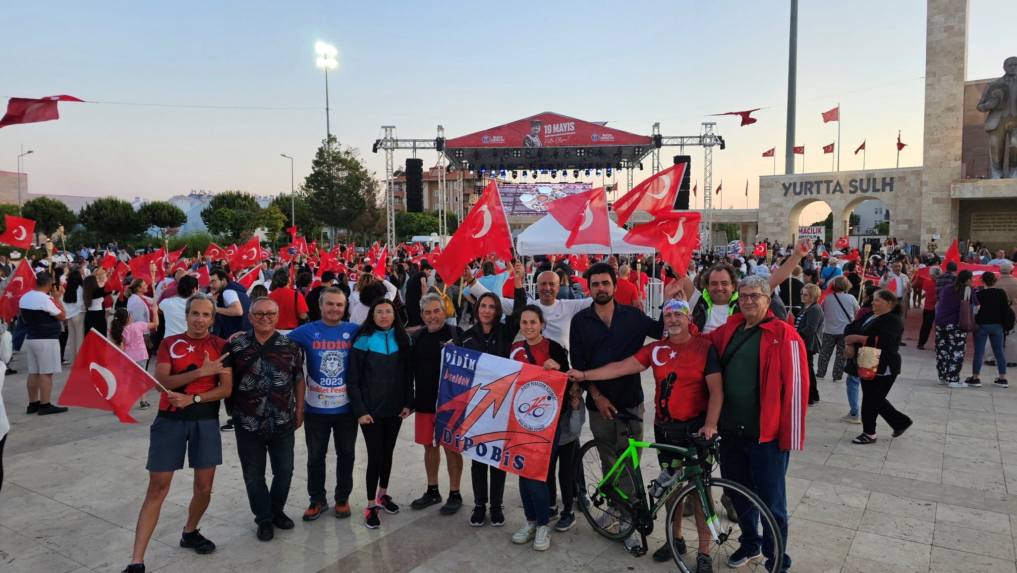 Milli bayram bisiklet sürüşü